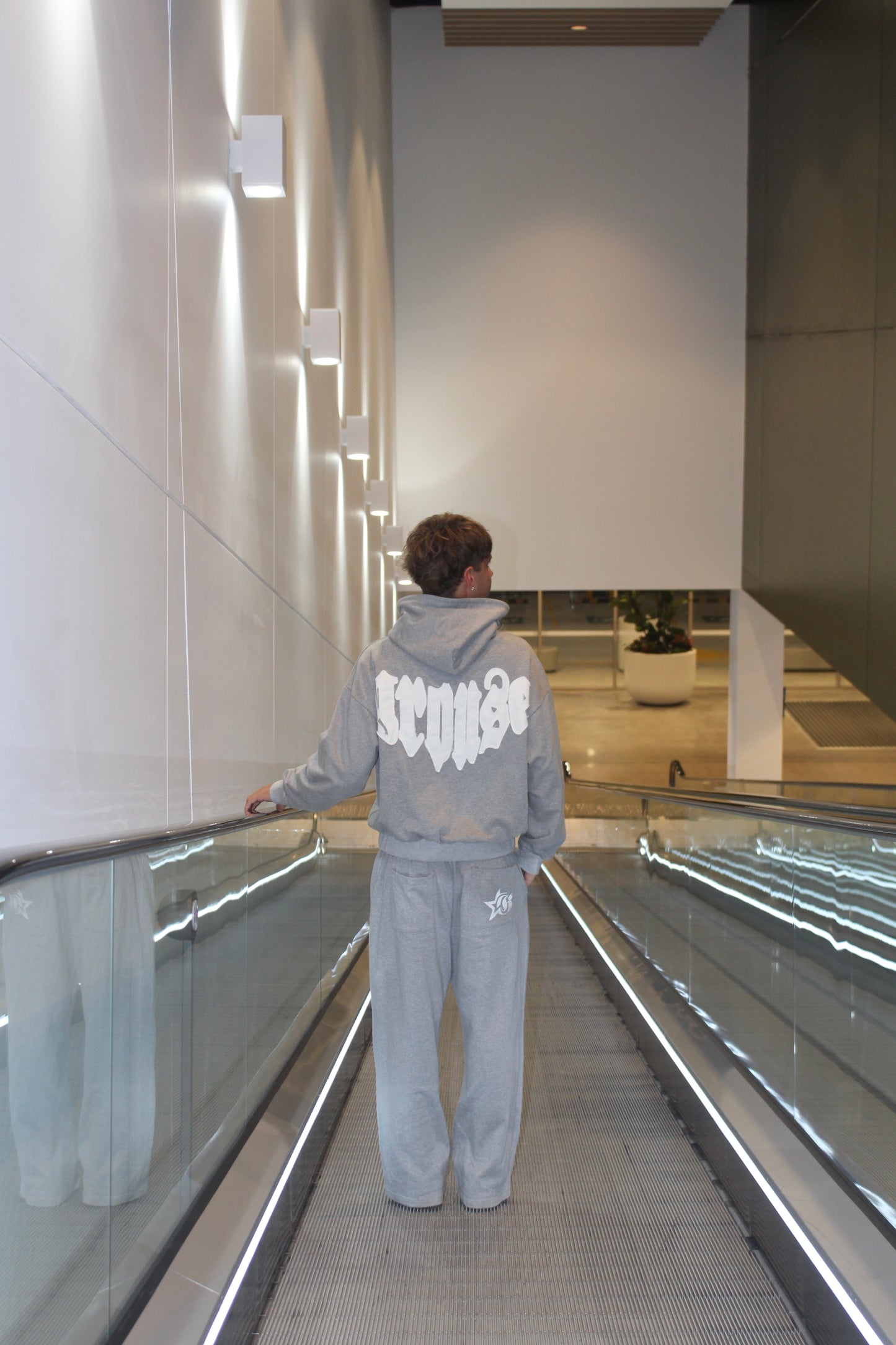 GREY TRACKSUIT SET